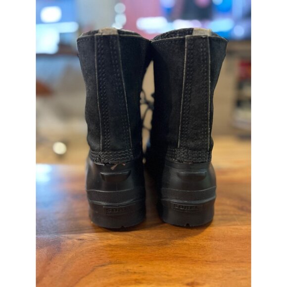 Sorel Kaufman Leather Winter Duck Boots - Size 9 - Picture 4 of 7